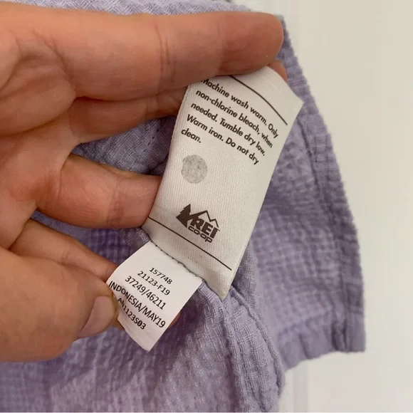 REI Co-op Norseland Woven Popover Shirt Top medium - Picture 7 of 10